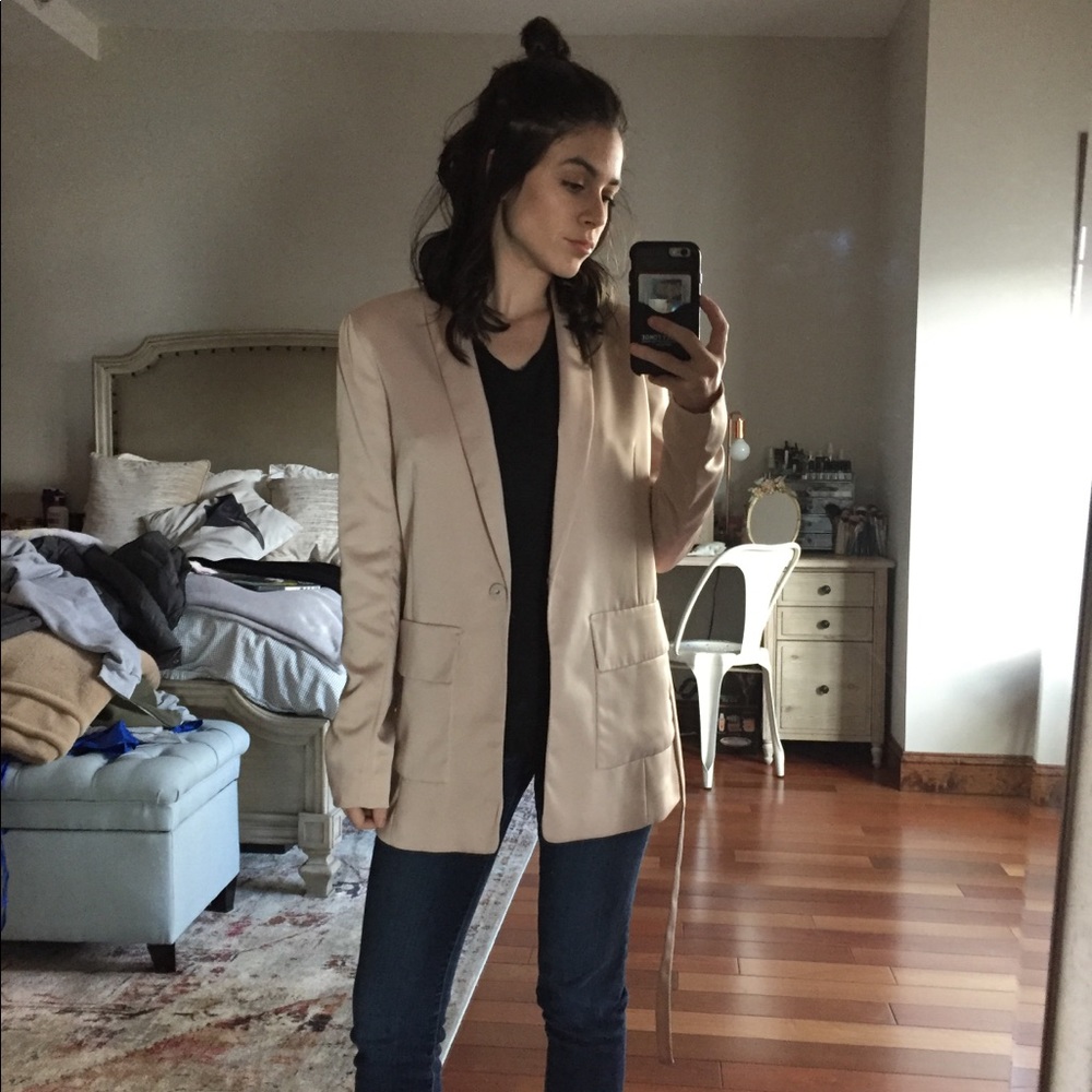 Baby Pink Blazer